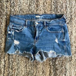 Old Navy boyfriend cut Size 4 Denim shorts.